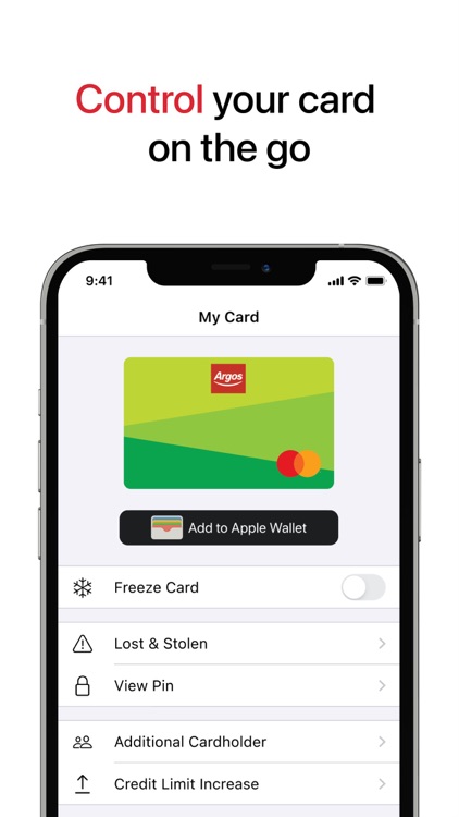 Argos Classic Credit Card screenshot-4
