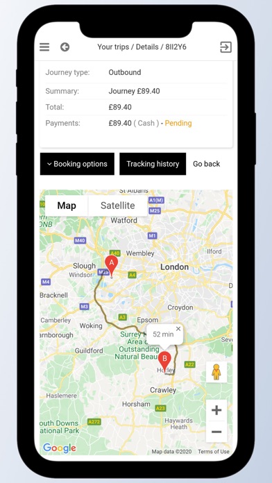 On-Time Airport Transfer Screenshot