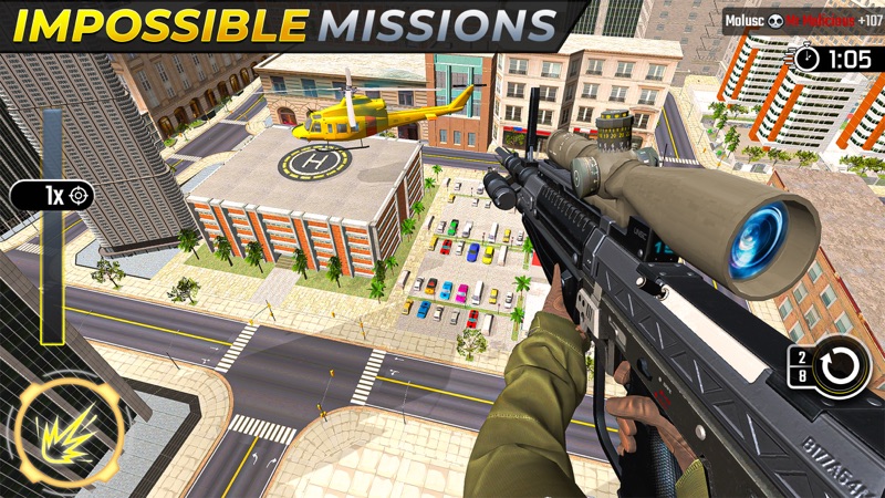Sniper Gun Games- 3d Shooting screenshot 7