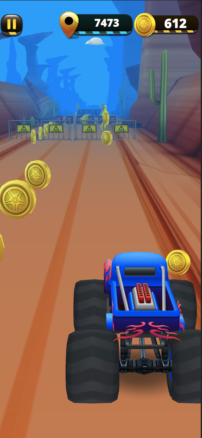 Monster Truck 3D Runner