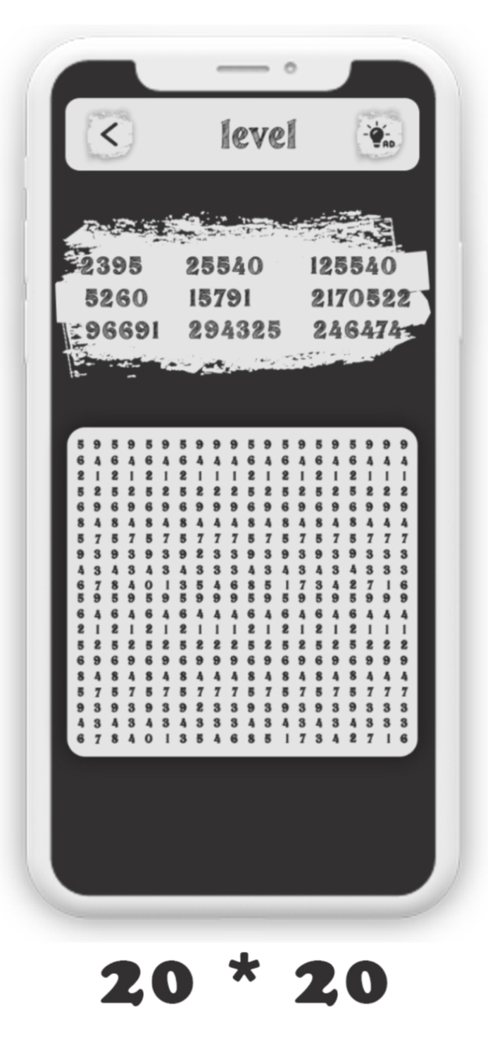 Number Search - Lite