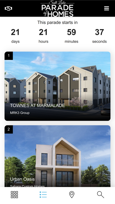 Salt Lake Parade of Homes Screenshot
