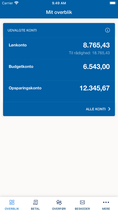 Handelsbanken DK - Privat Screenshot