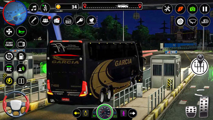 Modern City Bus Simulator Game