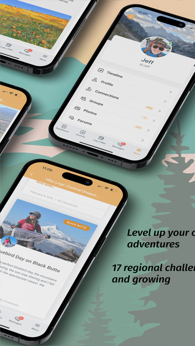 Social Hikers Screenshot