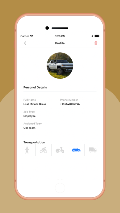 Kero Driver App Screenshot