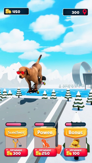 SlingShot Dog Stunts Game Screenshot