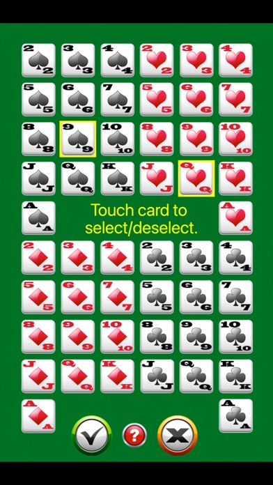 Starting Hand Dashboard Screenshot