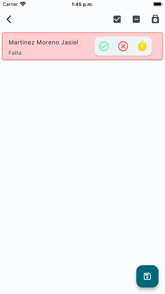 #6. Click Asistencias (iOS) 由: Grupo Inndex