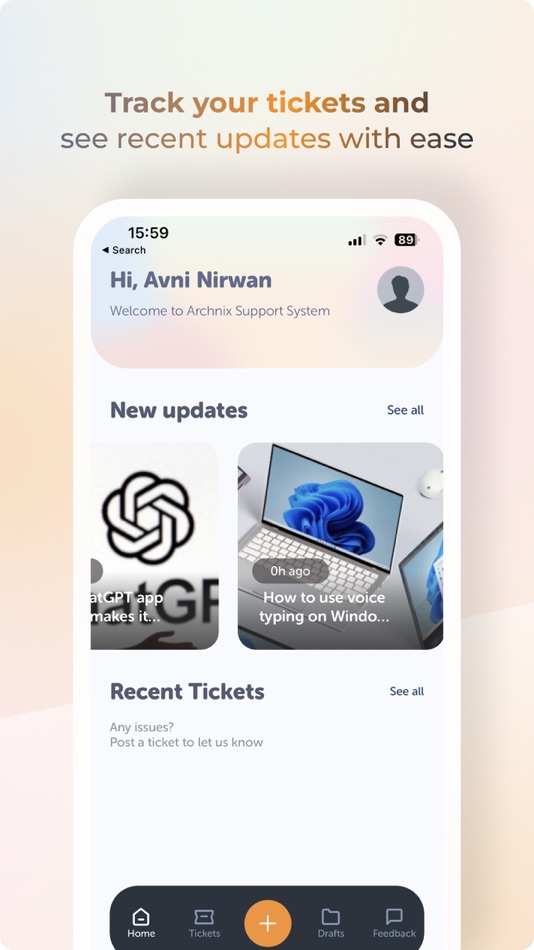 #4. Archnix Support System (iOS) 由: ARCHNIX LTD