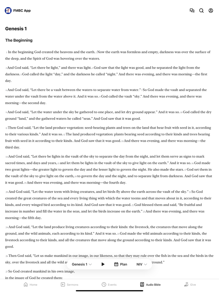 Fairfield MBC Mobile App