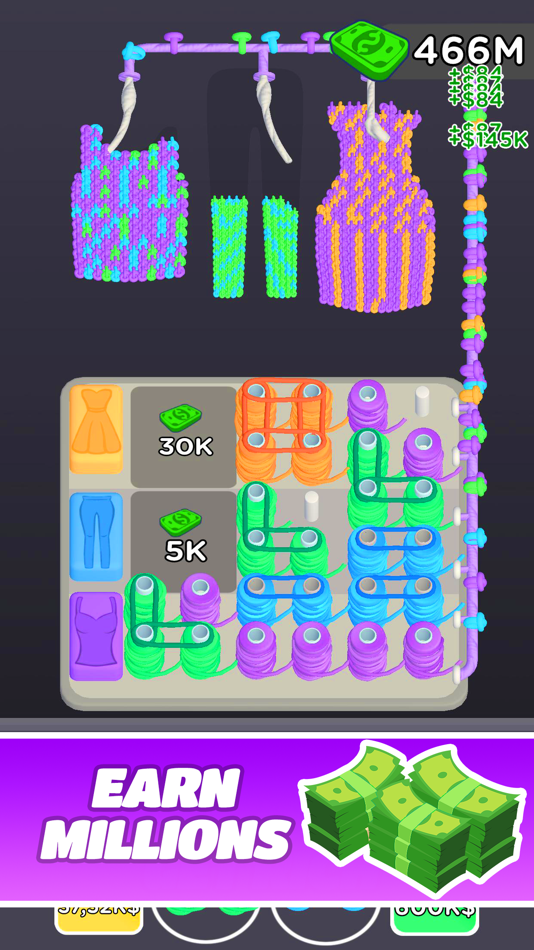 #6. Merge And Knit (iOS) 由: Mert Kalak
