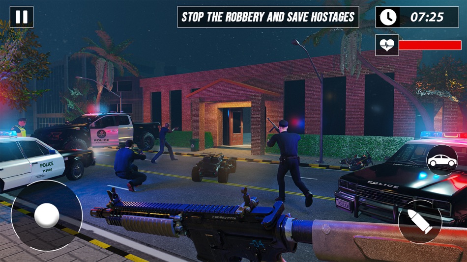 Police Shootout Gang War Force - 1.6 - (iOS)