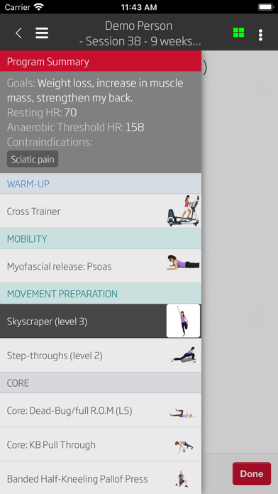 FTI Student Screenshot
