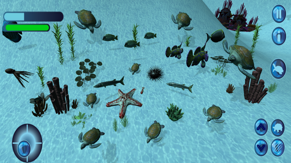 #4. Ocean Little Turtle Simulator (iOS) Podle: Muneeb Faisal