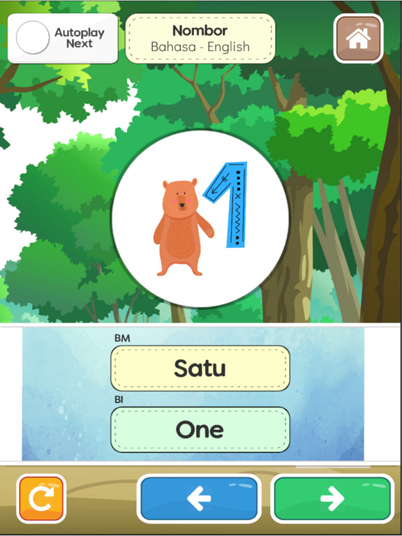 Screenshot #4 pour Belajar Nombor 123 Dwibahasa