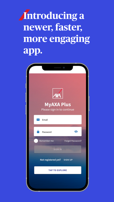 MyAXA Plus Screenshot