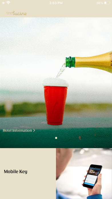 Hotel Lucine Screenshot
