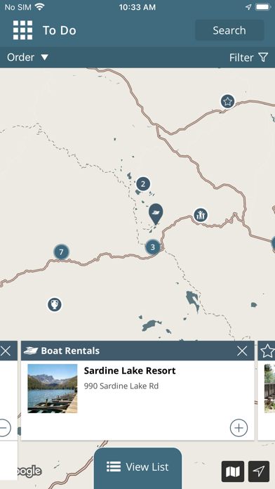 Visit Sierra County CA Screenshot