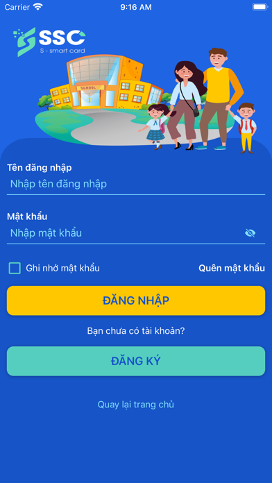 Học phí - SSC Screenshot