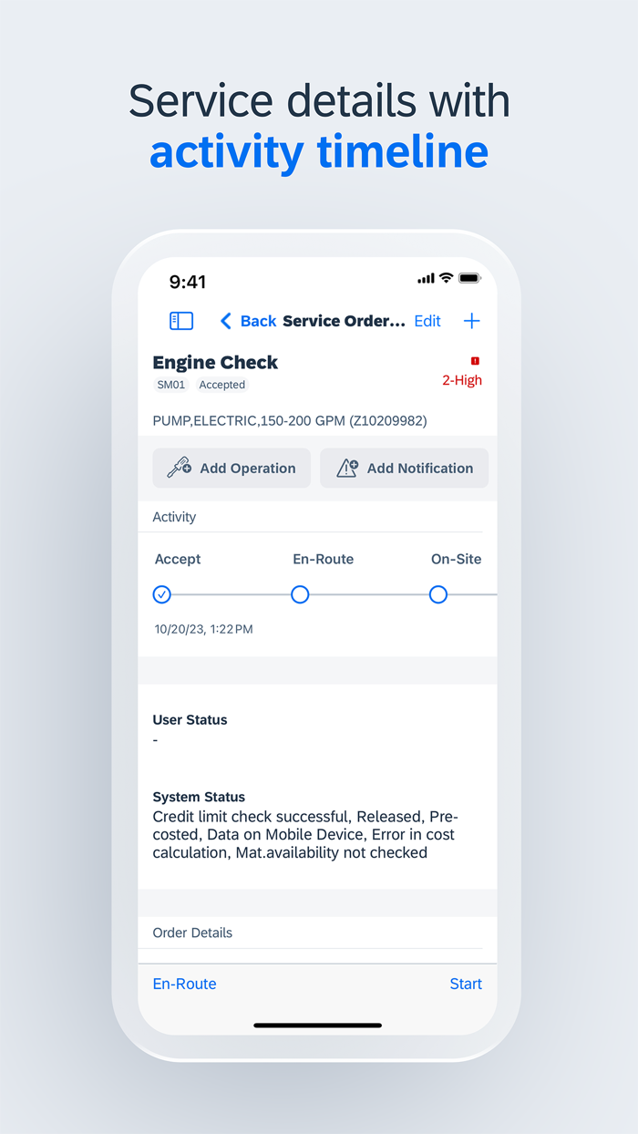 SAP Service and Asset Manager