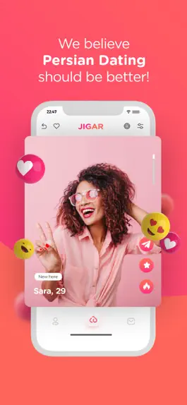Game screenshot Persian Dating App: JIGAR mod apk