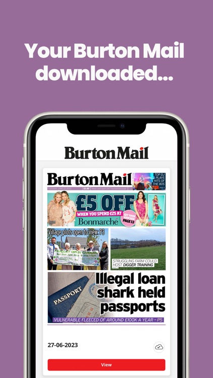 Burton Mail Newspaper