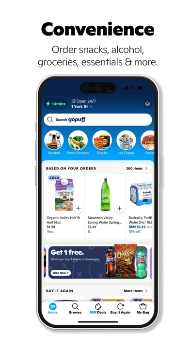 Gopuff - Food & Drink Deliveryのおすすめ画像2