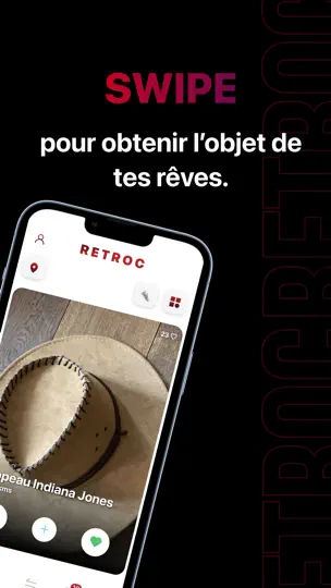 Capture d'écran de Retroc sur iPhone 3