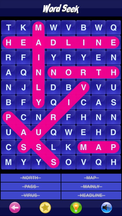 Word Seek English Infinite