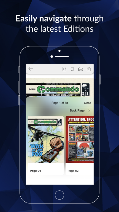Commando Comics Screenshot