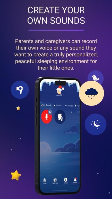 Baby Sleeping Sounds Mobile Screenshot
