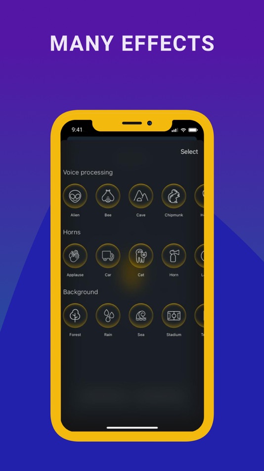 #8. VOICE CHANGER, SOUNDBOARD (iOS) Ved: Elena Zubkova