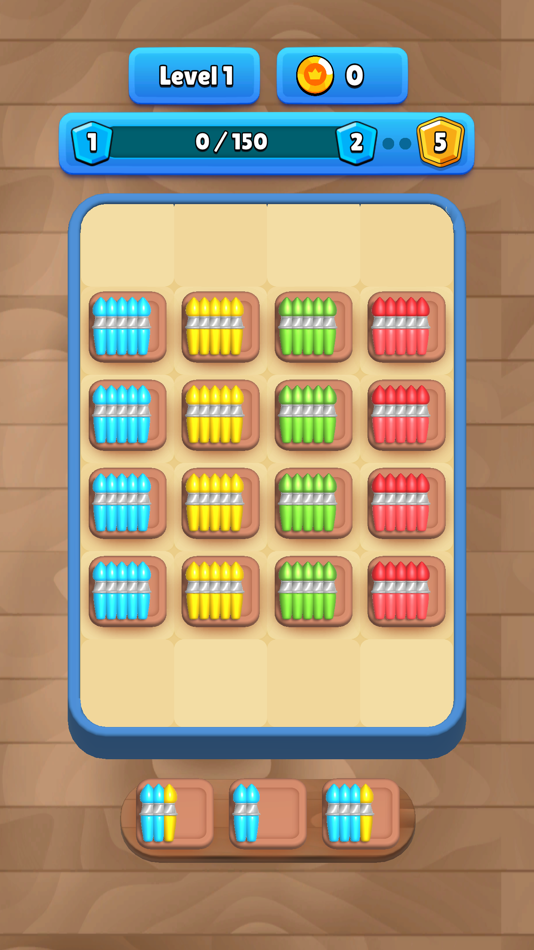 #2. Paintbrush Sort 3D (iOS) 由: Jakub Szolomicki