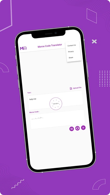 Morse Code Encoder & Decoder screenshot-6