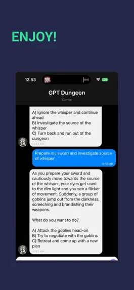 Game screenshot MyDungeon: AI-powered RPG hack