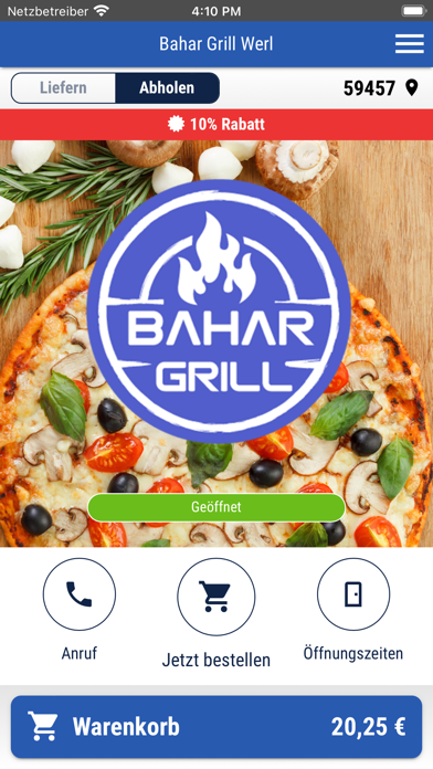 Bahar Grill Werl Screenshot