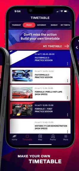 Game screenshot Silverstone Events apk