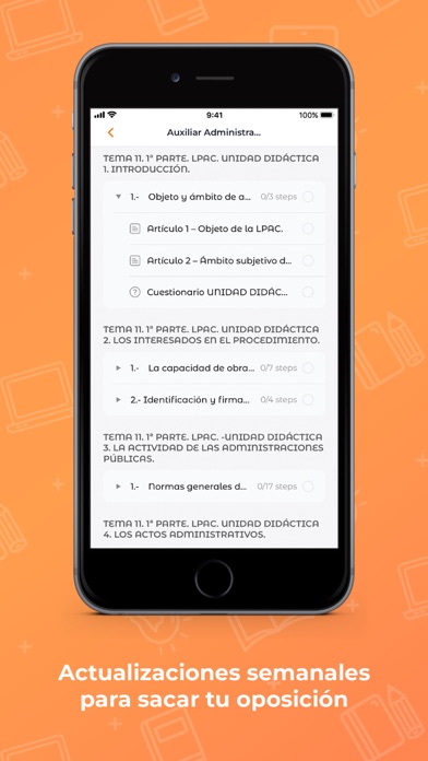 Vicente Valera Oposiciones Screenshot