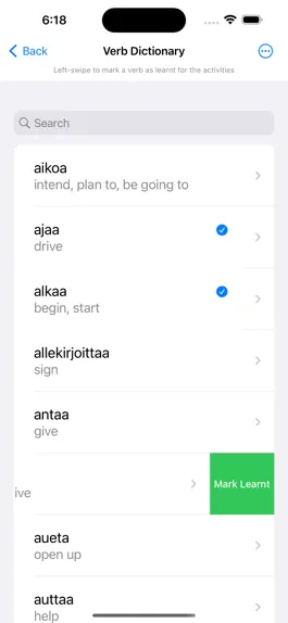 Game screenshot Finnish Verb Blitz apk