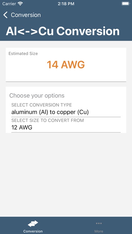 Southwire® Conversion Calc