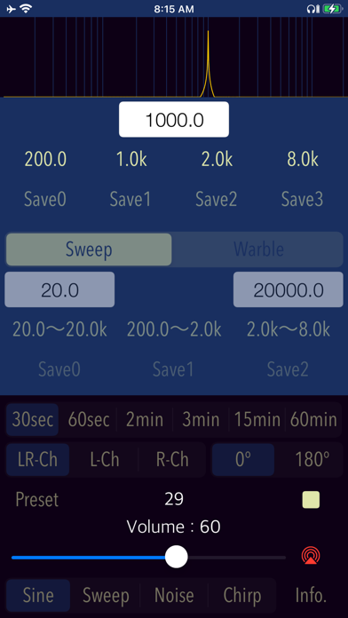 Audio Tone Generator Plus Screenshot