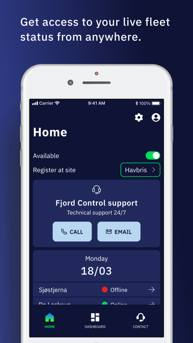 Fjord Control Screenshot