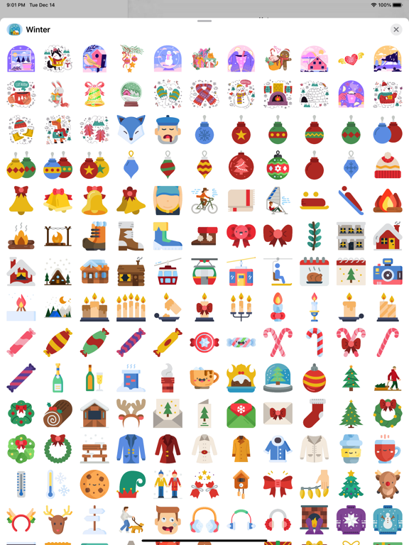 Screenshot #4 pour Winter Is Here Stickers