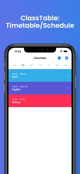 Game screenshot Timetable - ClassTable mod apk