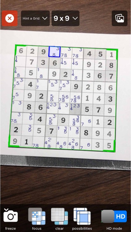 Sudoku Solver Realtime Camera screenshot-8