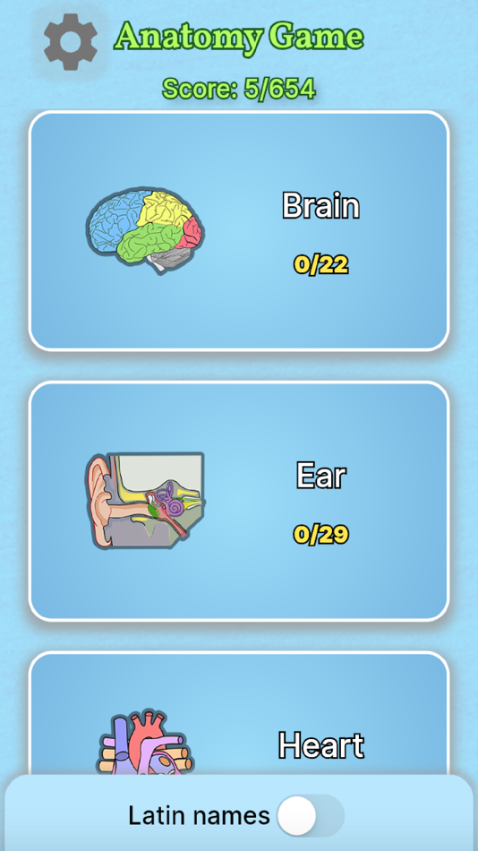 #8. Anatomy Game (iOS) 由: Horea Bucerzan