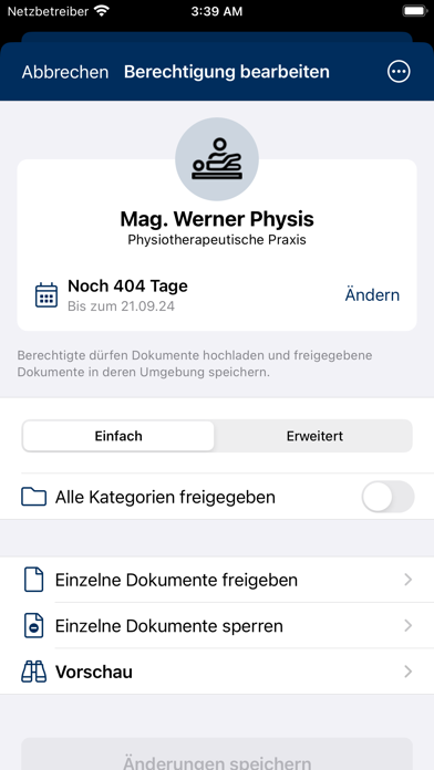 meine BKK W&F ePA Screenshot