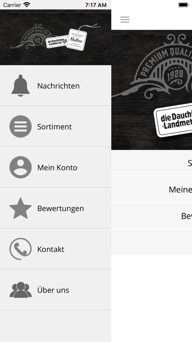 Metzgerei Haller Screenshot