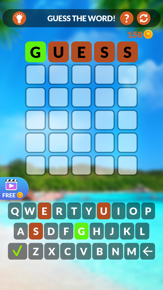 #1. A word guessing game (iOS) 由: RuiQing Software Technology Beijing Inc.